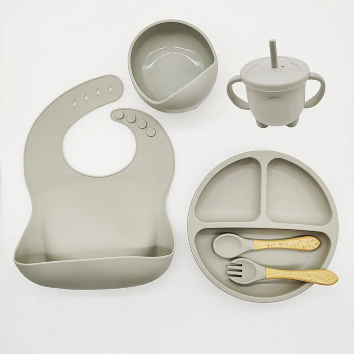 Silicone Eetset voor Baby's - TinyBites