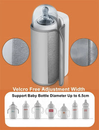 Draagbare Babyfles Verwarmer met Temperatuurregeling - WarmEase