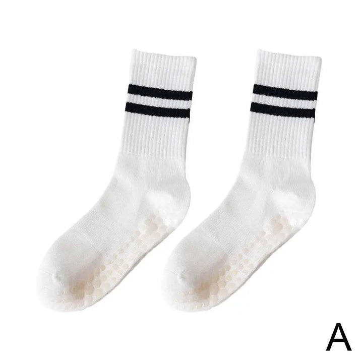 Antislip Mid-Tube Sportsokken voor Fitness en Yoga - GripFit (1+1 Gratis)