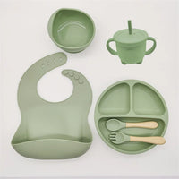 Silicone Eetset voor Baby's - TinyBites