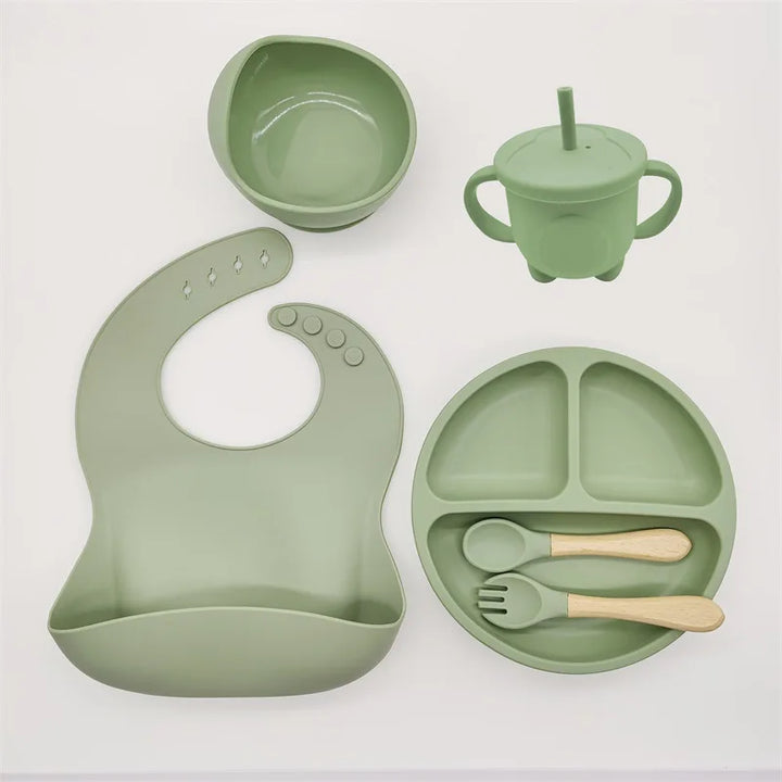Silicone Eetset voor Baby's - TinyBites