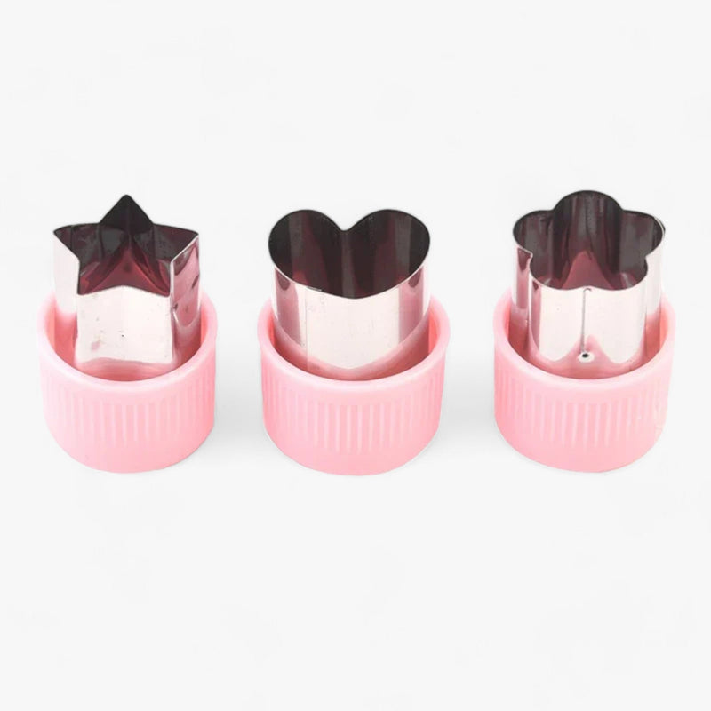 Creatieve Steker Set voor Koekjes en Fruit - StarHeart