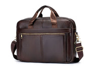 Echt Leren Vintage Laptoptas