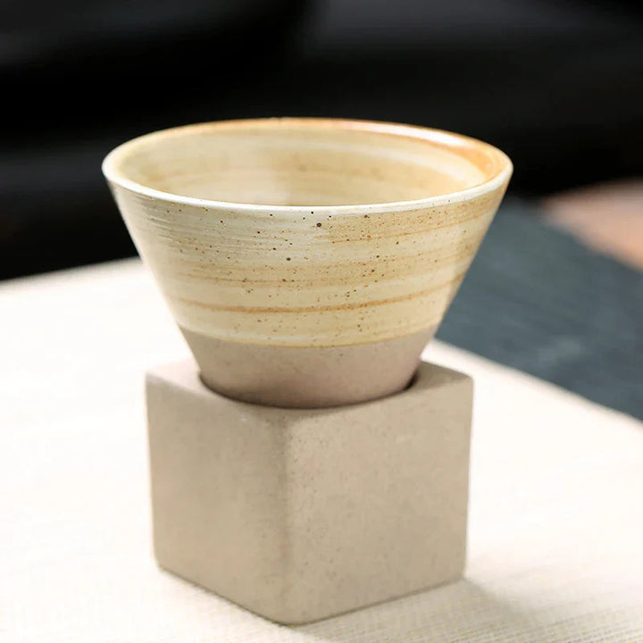 Handgemaakte Japanse Koffie- en Theekop - ZenCraft