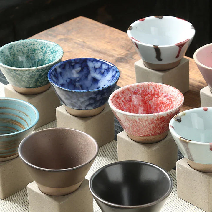 Handgemaakte Japanse Koffie- en Theekop - ZenCraft