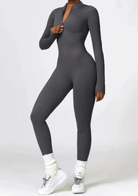 Luxe Full-Body Romper met Lange Mouwen - Lisa