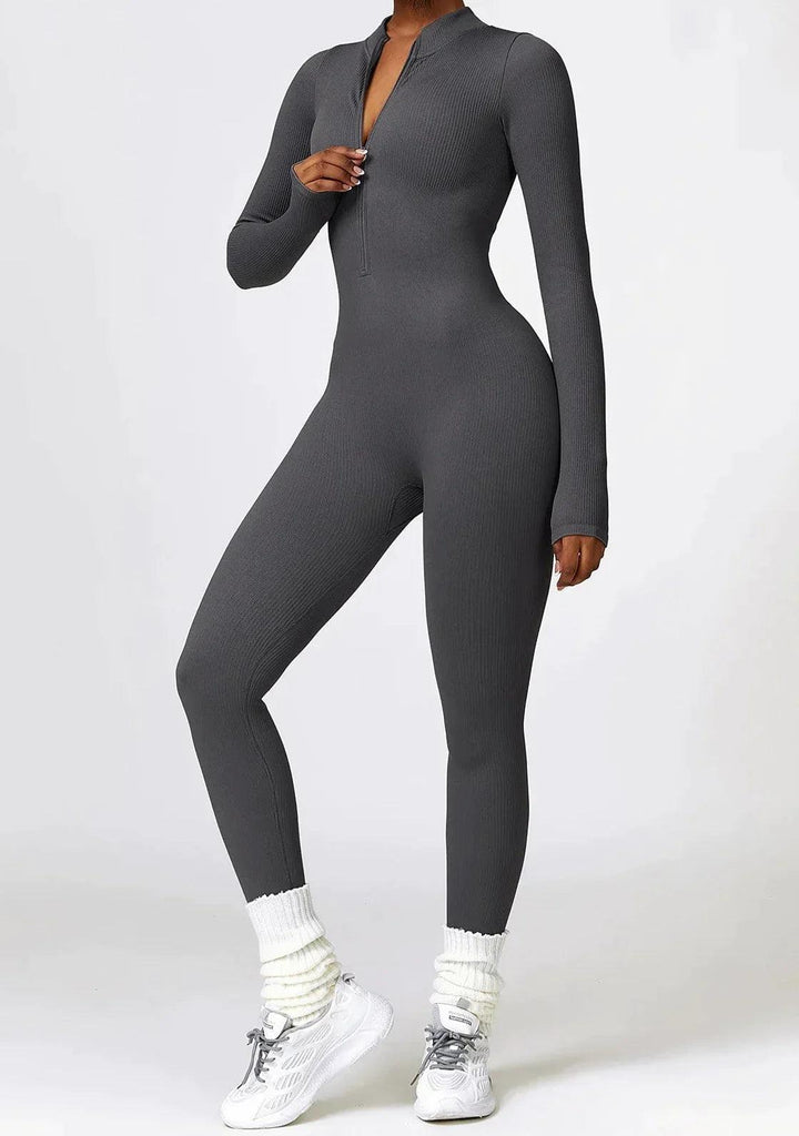 Luxe Full-Body Romper met Lange Mouwen - Lisa