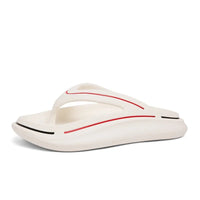 Witte Ultralichte Uuniseks Zomerslippers met Memory Foam Zool – Jureo