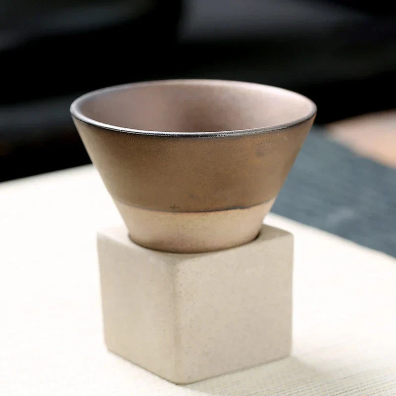 Handgemaakte Japanse Koffie- en Theekop - ZenCraft