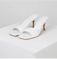 Open hak-mules voor dames - Mirella