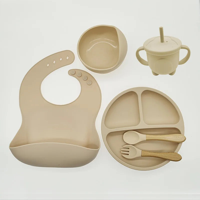 Silicone Eetset voor Baby's - TinyBites