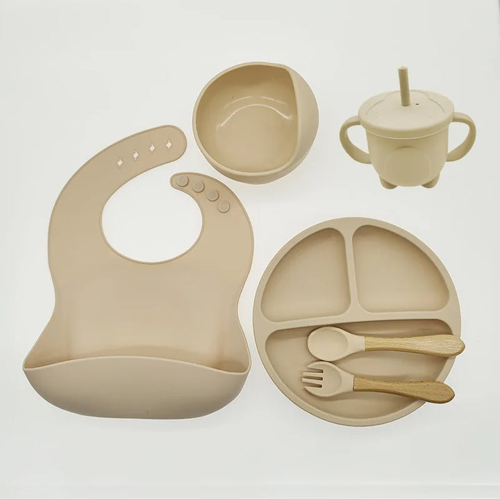 Silicone Eetset voor Baby's - TinyBites