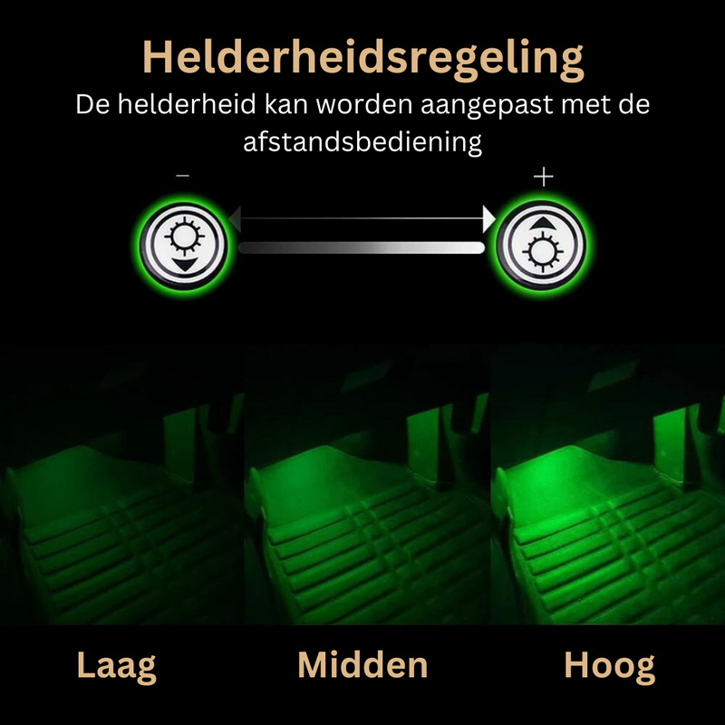 Sfeervolle Auto LED-Verlichting - GlowRide