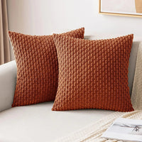 Corduroy Kussenhoezen met Boho-Stijl – Velvia