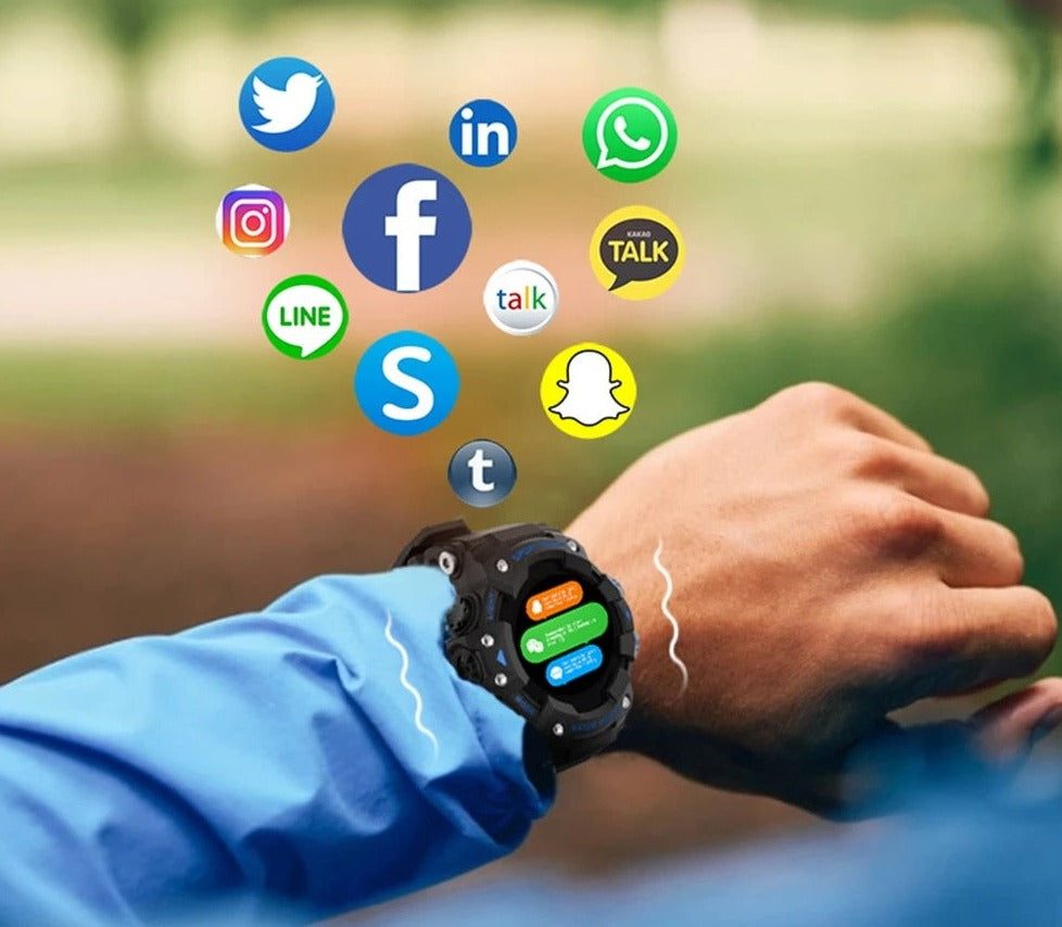 Multifunctionele Smartwatch - TrailBlaze
