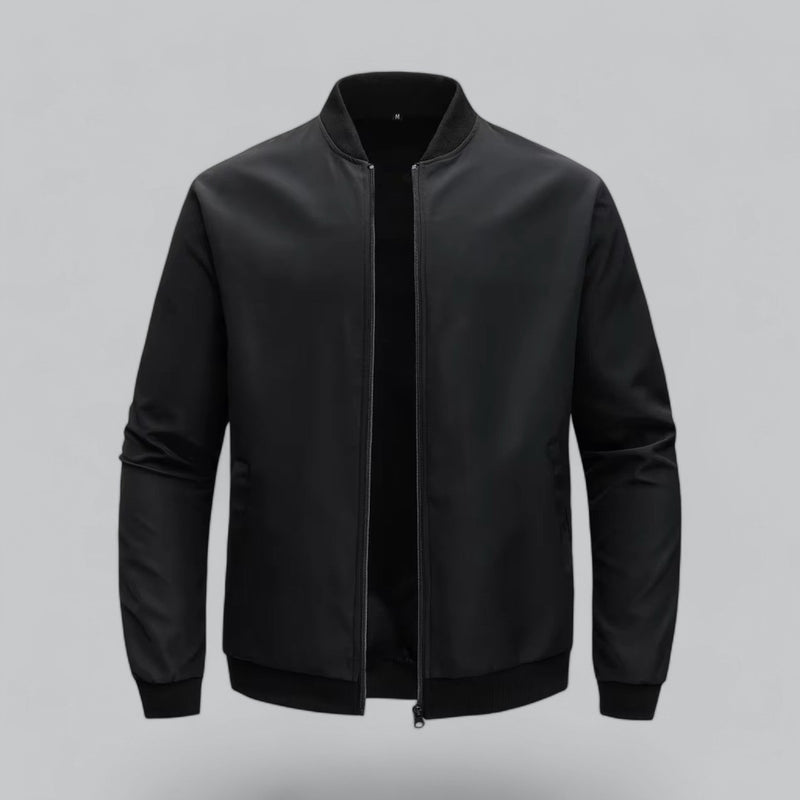 Męska kurtka jesienna z ponadczasowym wzorem i regularnym krojem – Lucian