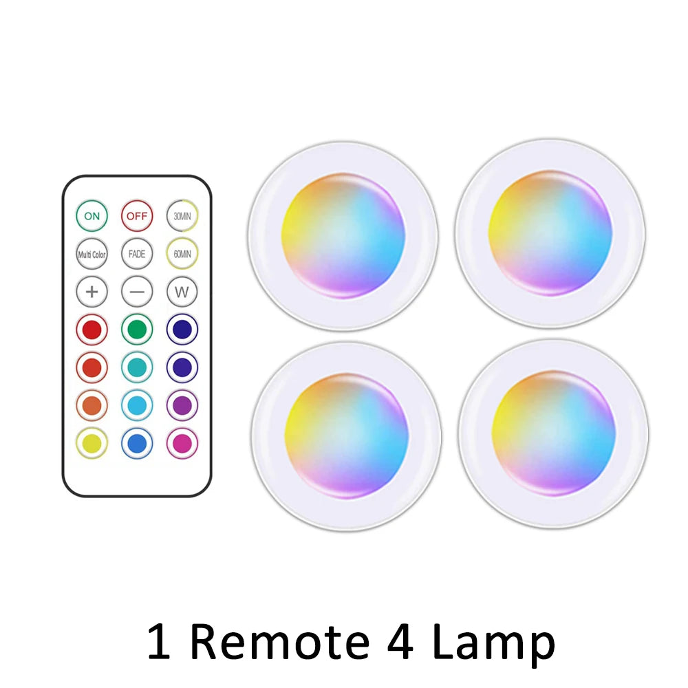 Draadloze RGB LED Onderkastverlichting - GlowyLed