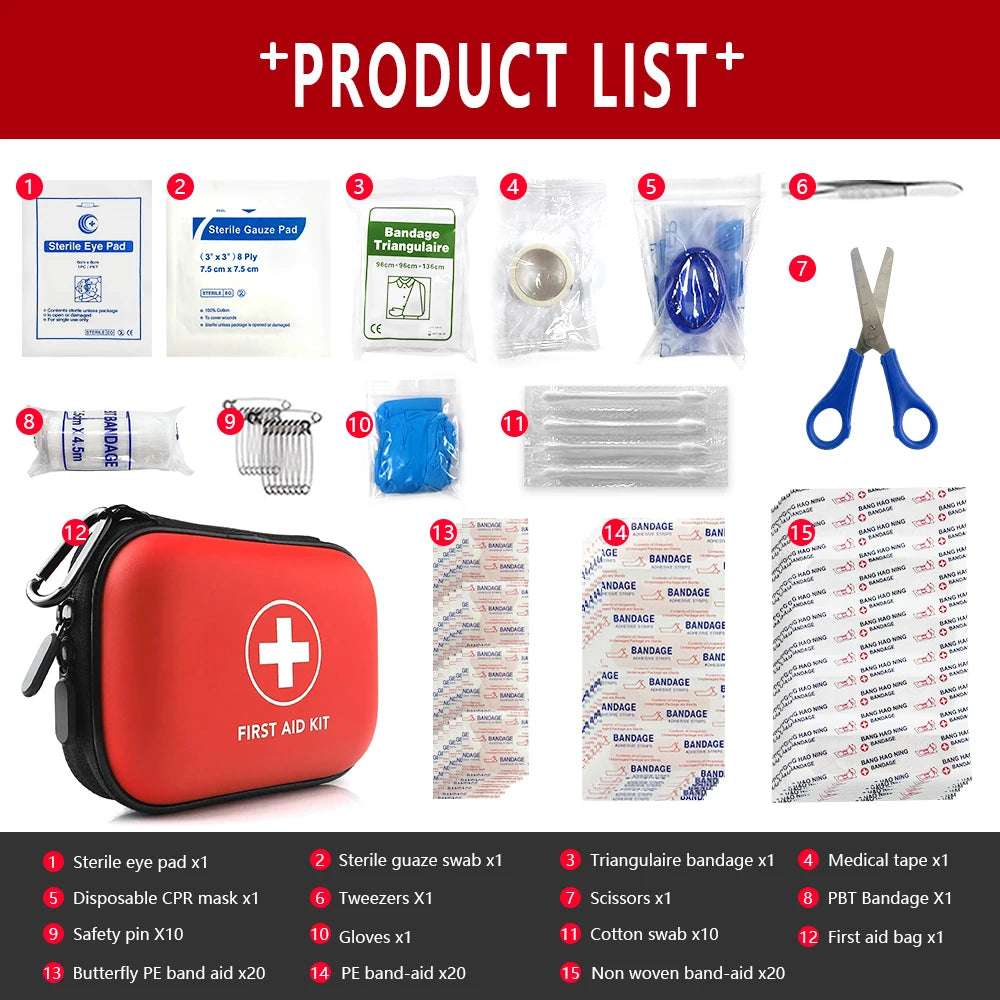91-delige Eerste Hulp Kit - SafeKit Pro