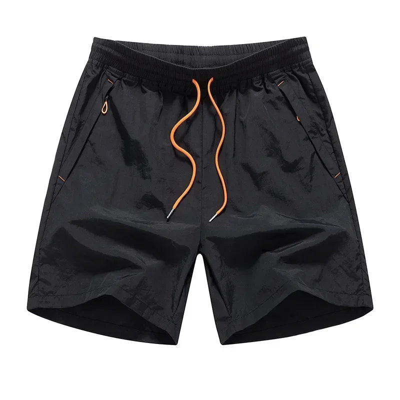 Heren Hardloopshorts met Mesh Binnenbroekje en Ritszakken – Nikoas