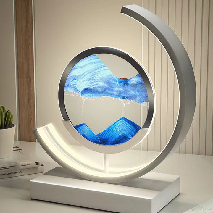 3D Zandschelp Tafellamp - Abyss
