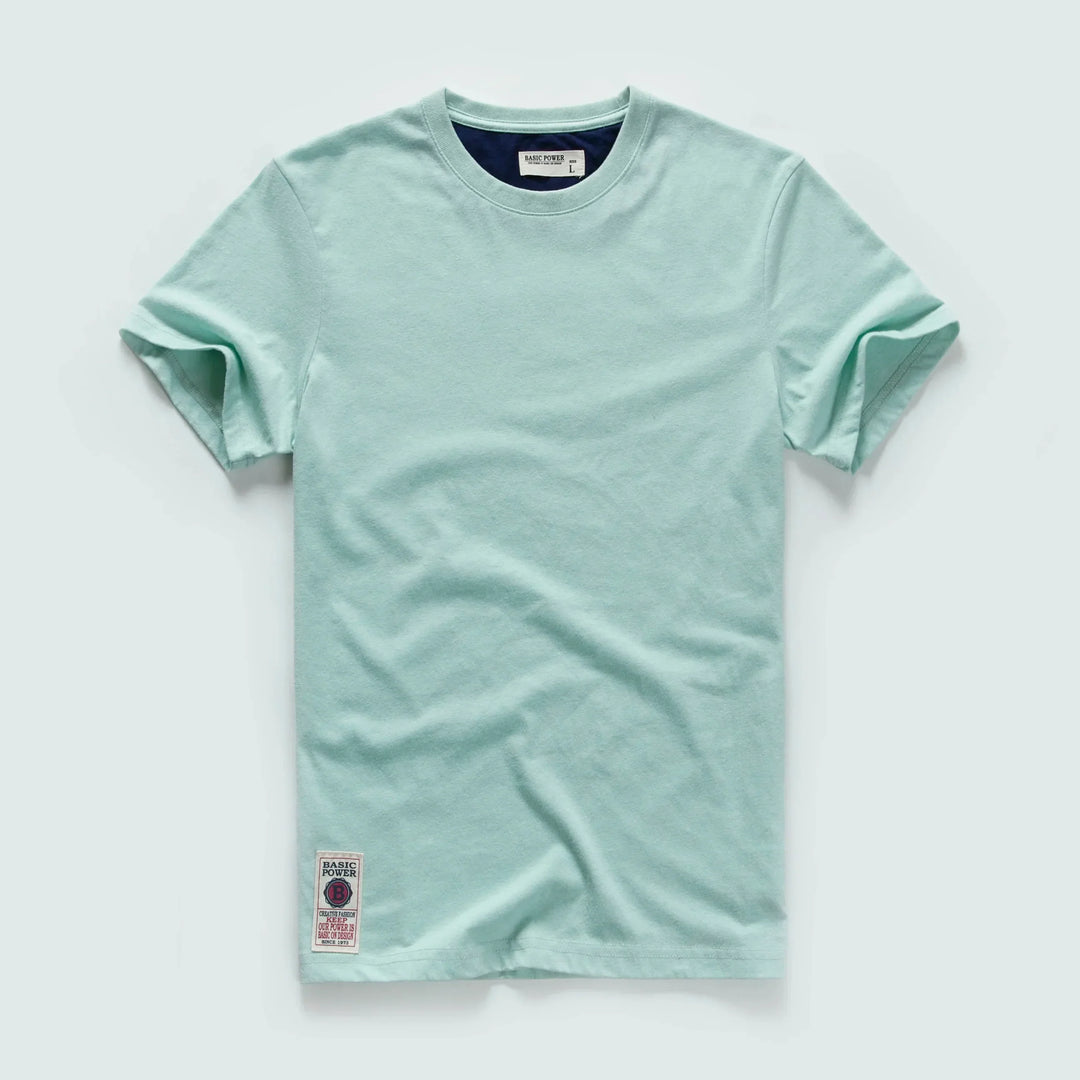 Klassiek katoenen T-shirt met een tijdloos uiterlijk - Victor