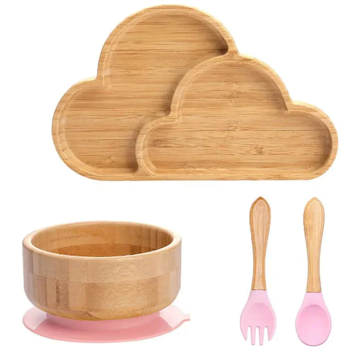 Kinderservies Set met Zuignap - EcoFeast