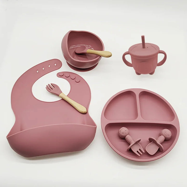 Silicone Eetset voor Baby's - TinyBites