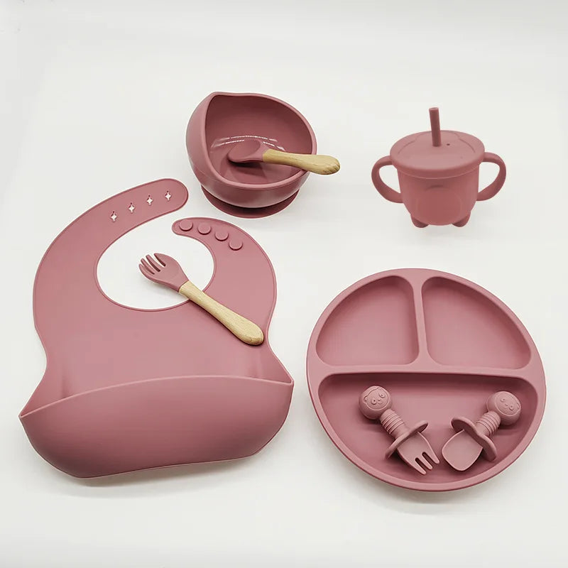 Silicone Eetset voor Baby's - TinyBites