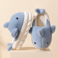 Zachte Pluche Haai Pantoffels  - SnugShark