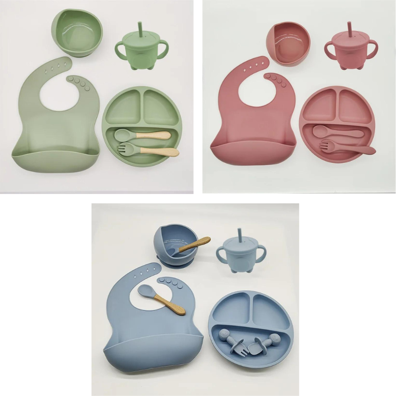 Silicone Eetset voor Baby's - TinyBites
