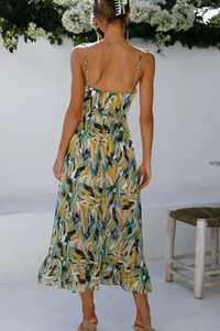 Mouwloze Zomerjurk met Print – Isla
