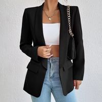 Kantoor Damesblazer van Polyester-Katoen - Emma