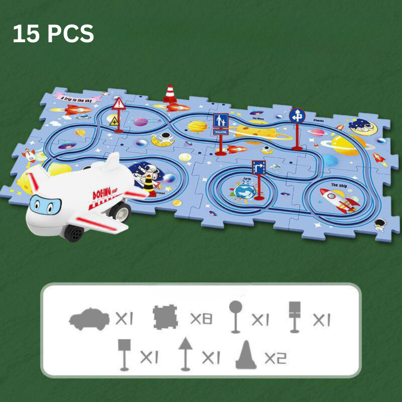 Probleemoplossende Kinderpuzzel - RacePuzzle