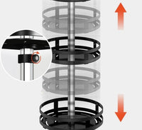 Roterend Opbergrek -  TwistRack 360°