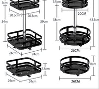 Roterend Opbergrek -  TwistRack 360°