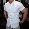 Stretch Short Sleeve Muscle Shirt - LeoFit