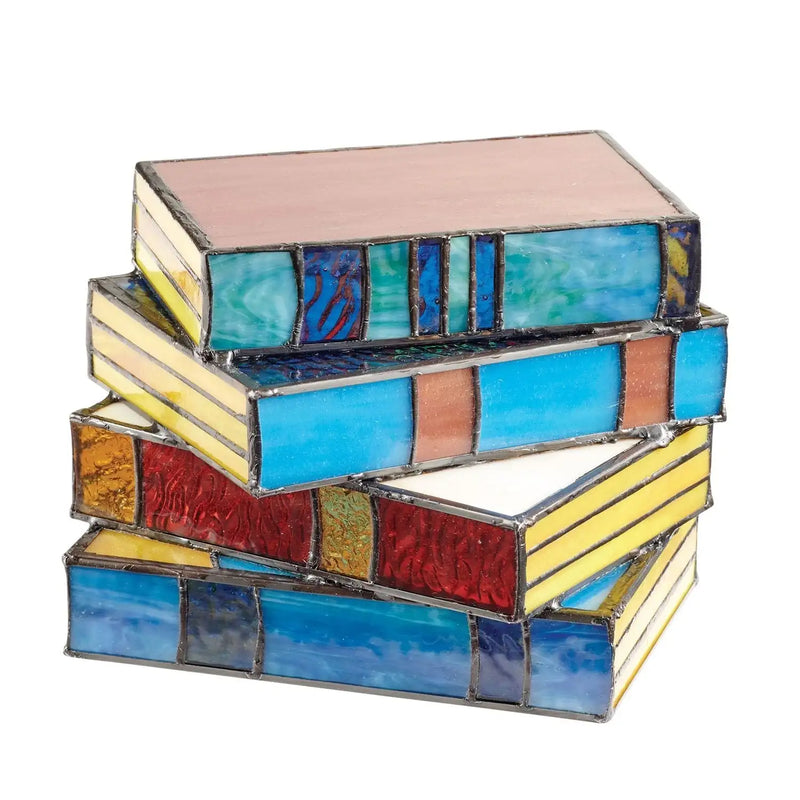 Kunstzinnige Gekleurde Boekenlamp - IllumiBook