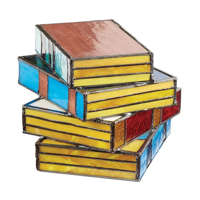 Kunstzinnige Gekleurde Boekenlamp - IllumiBook