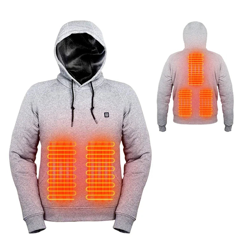 Verwarmde Uniseks Hoodie - ThermaHoodie