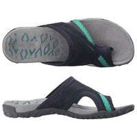 Zomer Dames T-Strap Slippers– Alina