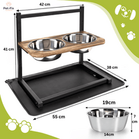Premium Verhoogd Honden Voederstation - SnackHaven