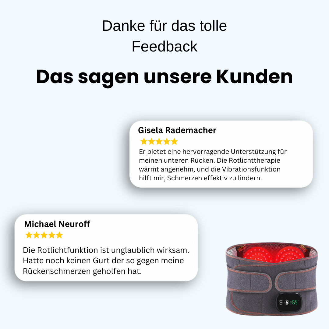 Orthopedische Rugband met Infraroodtherapie - ThermaLum