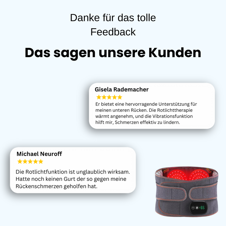 Orthopedische Rugband met Infraroodtherapie - ThermaLum