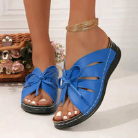 Orthopedische Sleehaksandalen met Gewelfde Knoop – Mirella