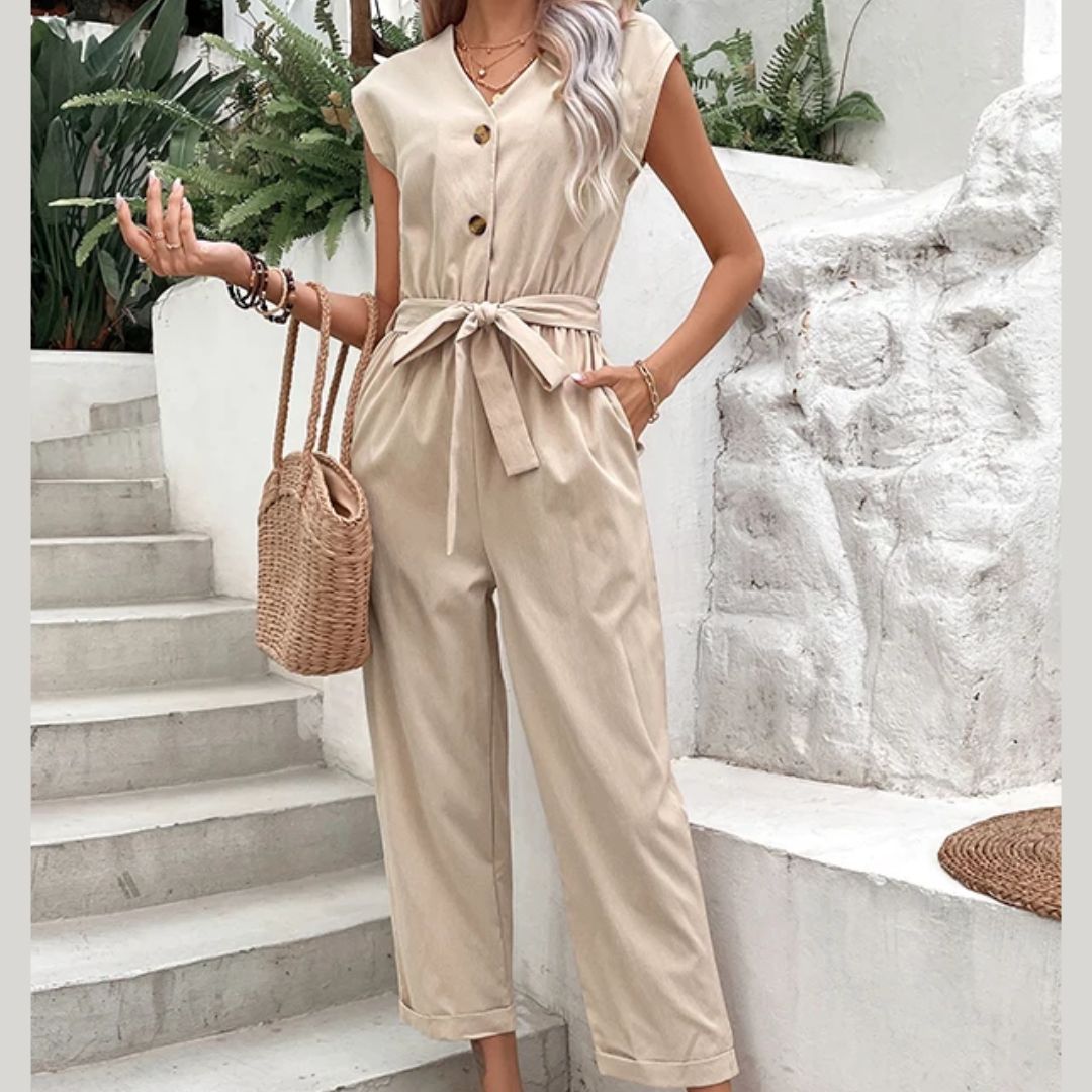 Vardi Dante™ Carla Jumpsuit | Mouwloos & Stijlvol