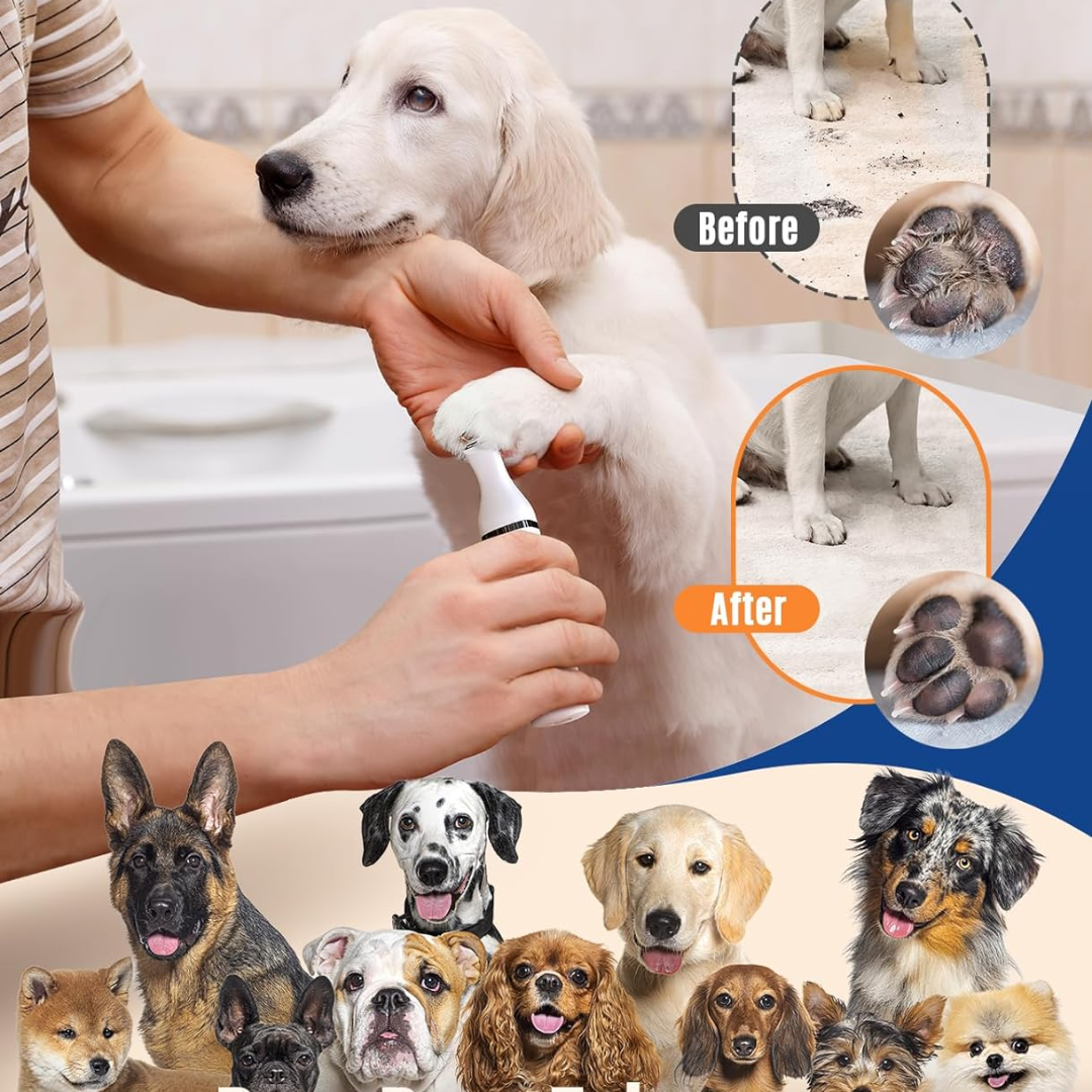 Dieren Tondeuse met Dubbele Bladen - Stil & Draadloos Verzorgingstool