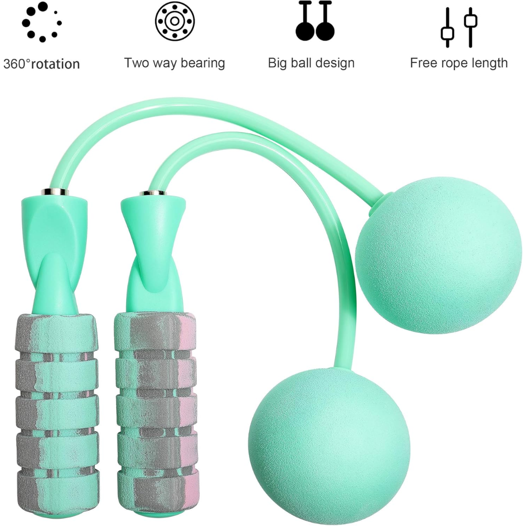 Verstelbaar Draadloos Gewogen Springtouw