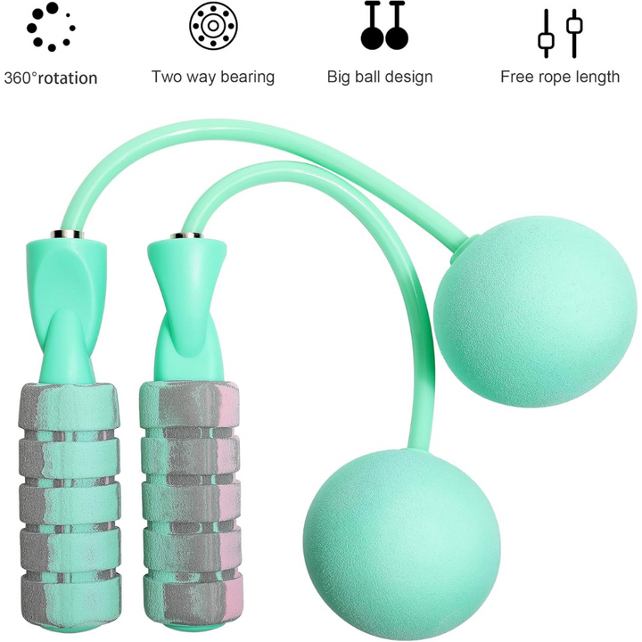 Verstelbaar Draadloos Gewogen Springtouw