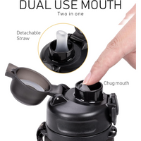 Inklapbare 600 ml Silicone Waterfles - Lekvrij & BPA-vrij