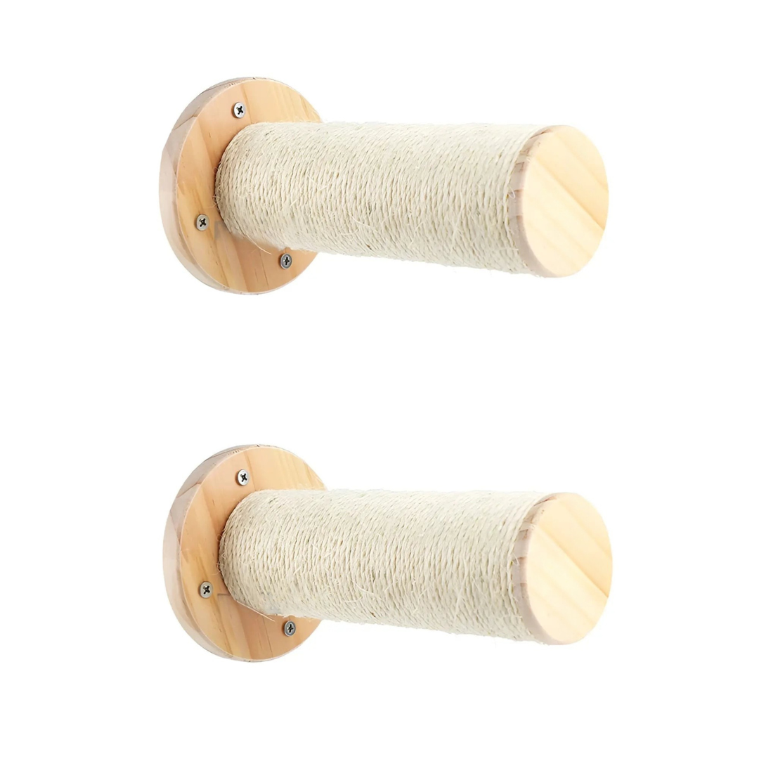 Wandklimplank voor Katten met Krabpaal - ClimbPaws